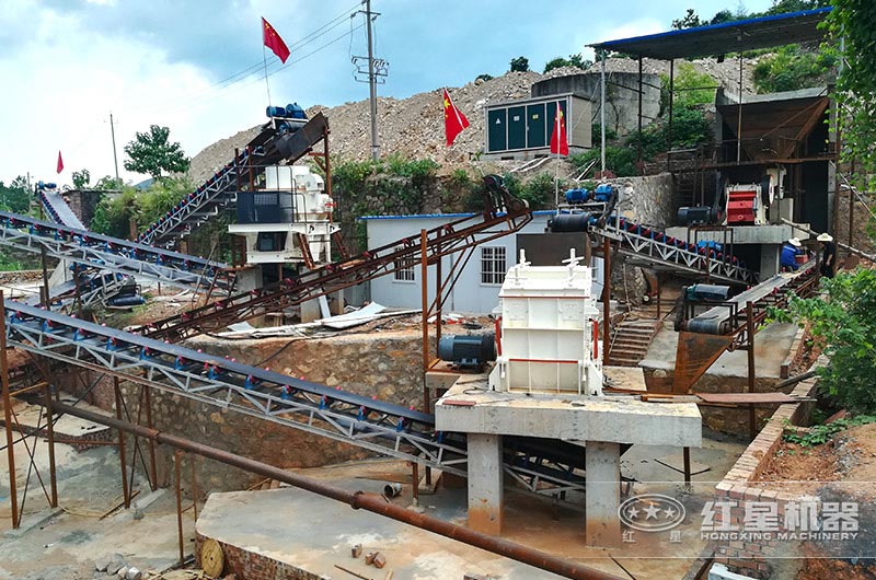 固定式石灰石制砂生產(chǎn)線(xiàn) 固定式石灰石制砂生產(chǎn)線(xiàn)