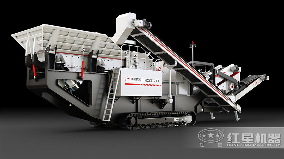 履帶式移動(dòng)碎石機(jī) 履帶式移動(dòng)碎石機(jī)