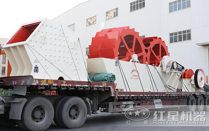 紅星重錘式破碎機發(fā)貨現(xiàn)場 紅星重錘式破碎機發(fā)貨現(xiàn)場