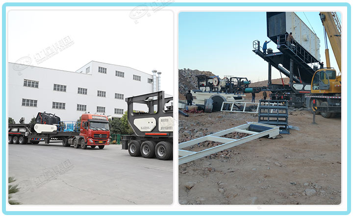 設(shè)備發(fā)貨、安裝現(xiàn)場(chǎng)