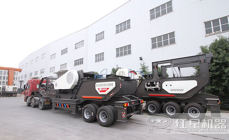 移動破石子機 移動破石子機