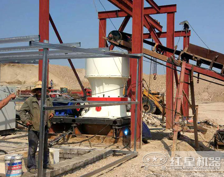 單缸圓錐破現(xiàn)場(chǎng) 單缸圓錐破現(xiàn)場(chǎng)