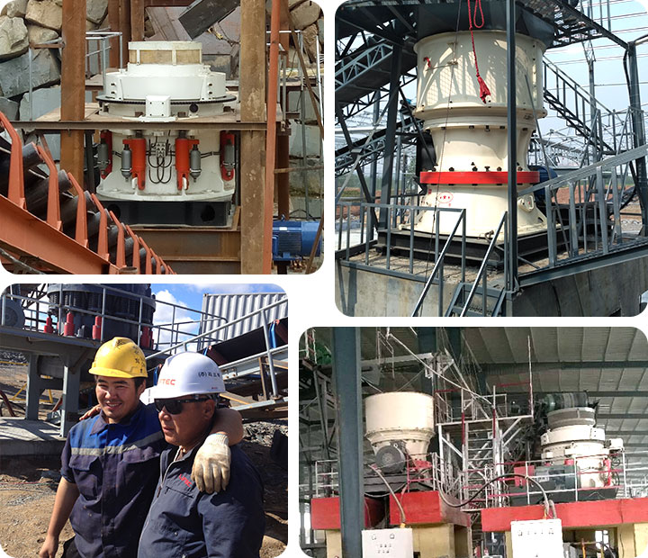 圓錐破碎機(jī)現(xiàn)場(chǎng)圖 圓錐破碎機(jī)現(xiàn)場(chǎng)圖