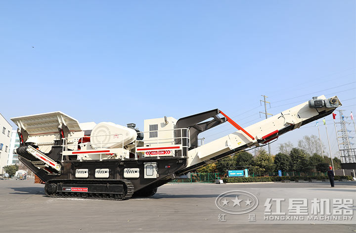 移動(dòng)式石子破碎機(jī) 移動(dòng)式石子破碎機(jī)
