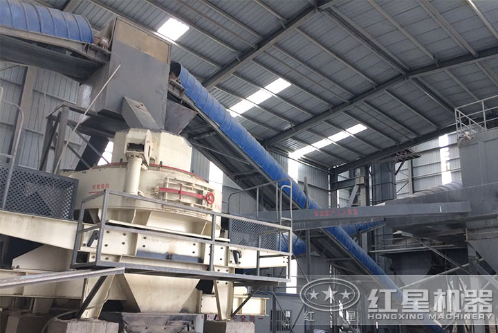 建筑用砂制砂機現場 建筑用砂制砂機現場