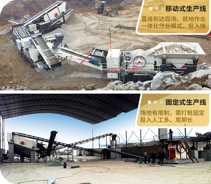 移動(dòng)式與固定式對(duì)比 移動(dòng)式與固定式對(duì)比