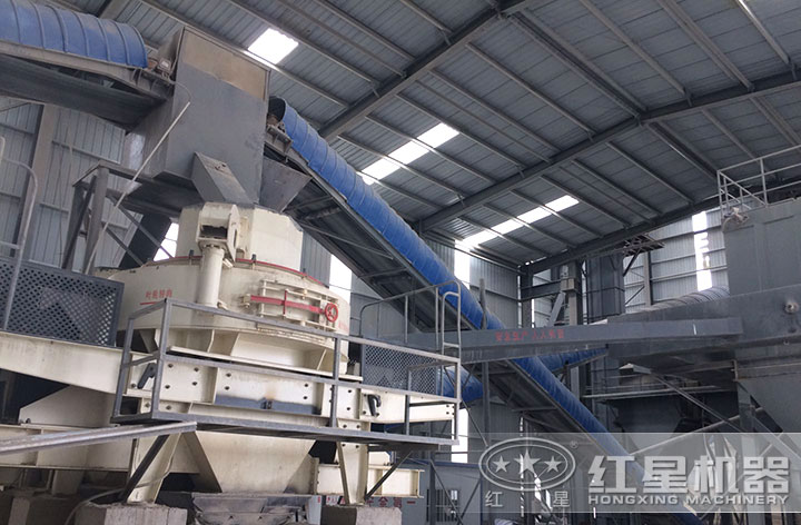 VSI制砂機(jī)生產(chǎn)現(xiàn)場圖 VSI制砂機(jī)生產(chǎn)現(xiàn)場圖