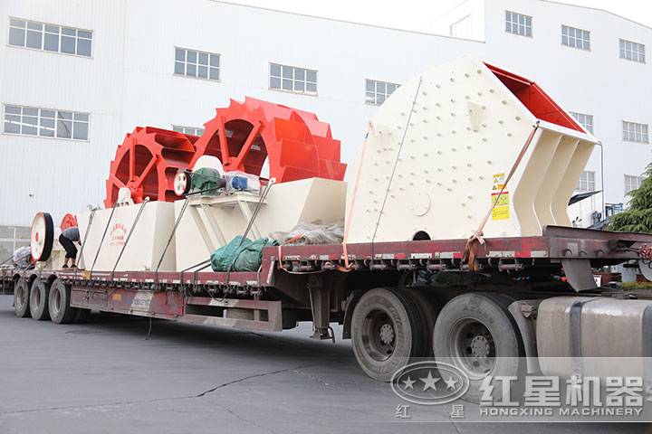 大型水洗砂機(jī)設(shè)備發(fā)貨實拍 大型水洗砂機(jī)設(shè)備發(fā)貨實拍