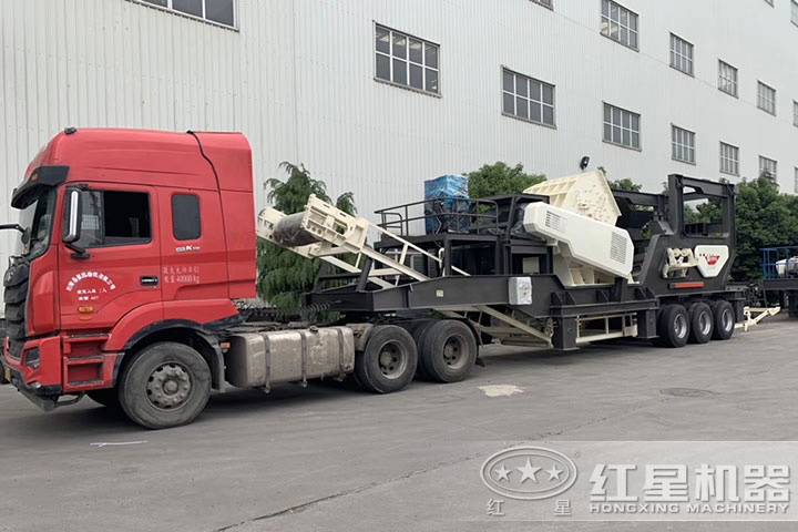 錘式移動破碎站發(fā)貨 錘式移動破碎站發(fā)貨