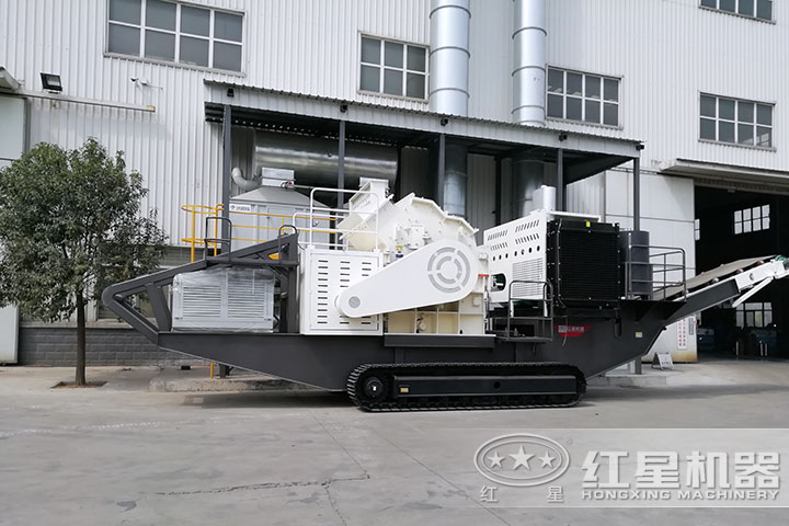 履帶移動碎沙機 履帶移動碎沙機