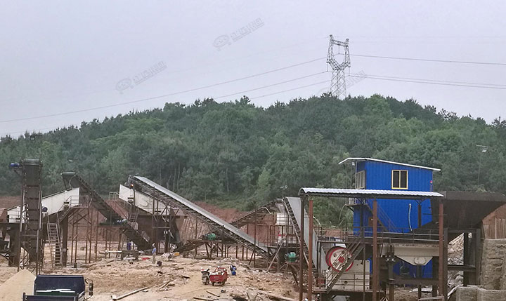 沙石料廠實(shí)拍 沙石料廠實(shí)拍