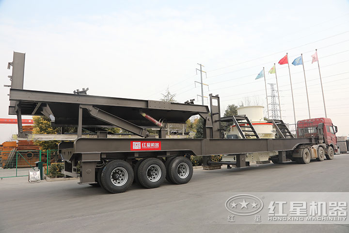 車載一體式移動制砂機(jī) 車載一體式移動制砂機(jī)
