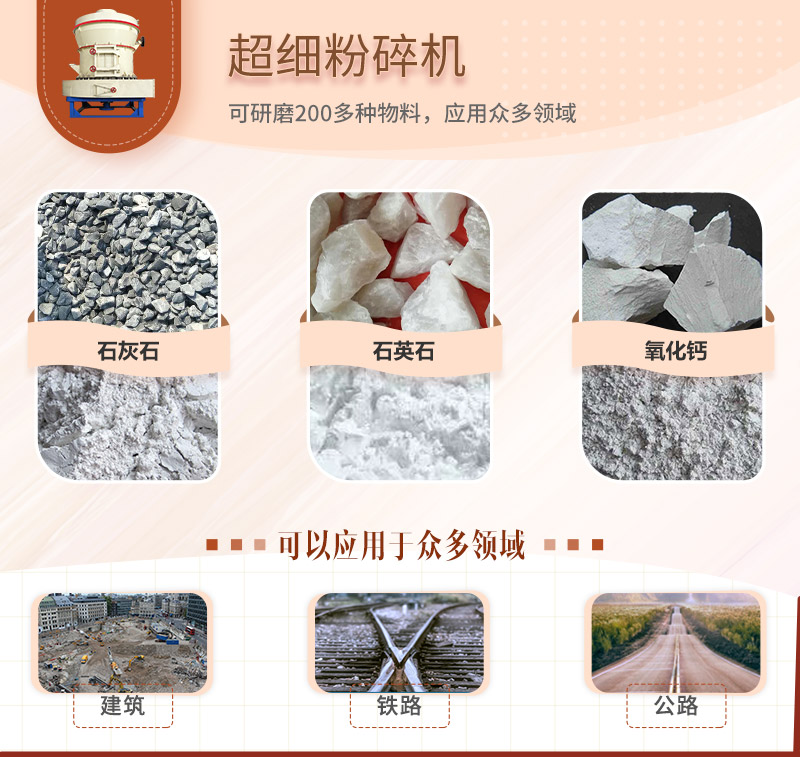超細(xì)磨粉機(jī)應(yīng)用領(lǐng)域 超細(xì)磨粉機(jī)應(yīng)用領(lǐng)域