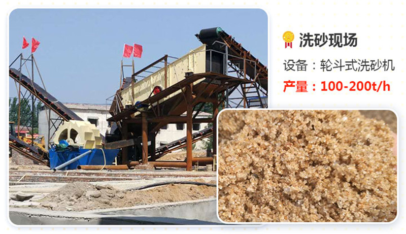 輪式洗砂機產(chǎn)量高、效果好