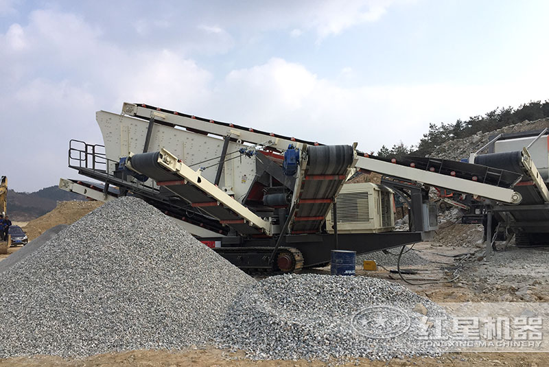 石子廠生產(chǎn)現(xiàn)場 石子廠生產(chǎn)現(xiàn)場