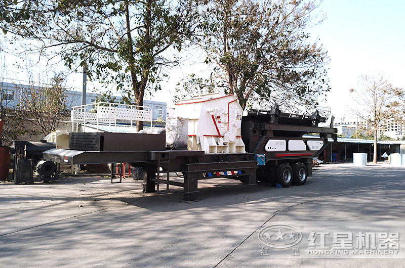 移動反擊破粒型好，可做中細碎處理