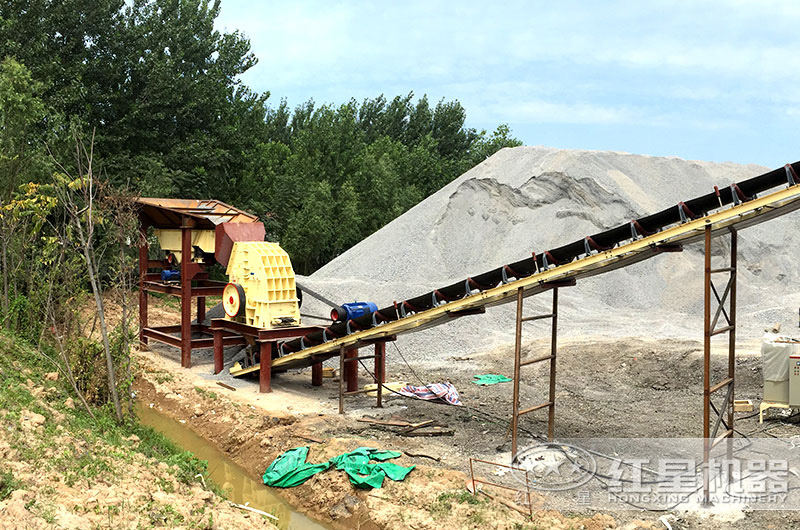 錘破可自成一條線，省去一級二級破碎過程