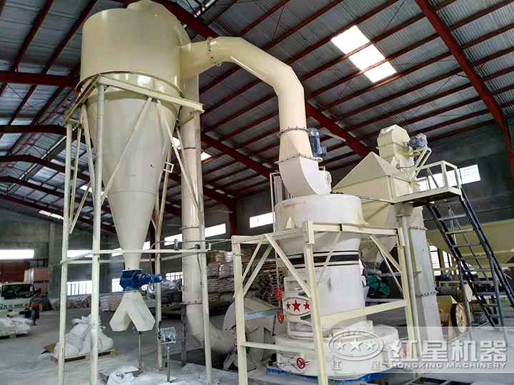 磨粉生產線現場 磨粉生產線現場