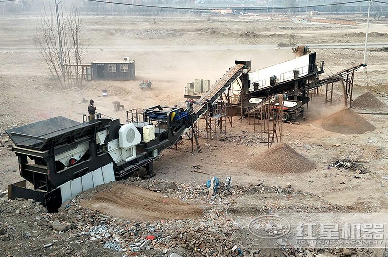 移動(dòng)石料生產(chǎn)線現(xiàn)場 移動(dòng)石料生產(chǎn)線現(xiàn)場