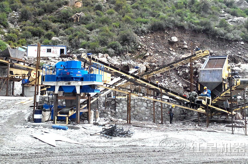 制砂機(jī)安裝現(xiàn)場(chǎng) 制砂機(jī)安裝現(xiàn)場(chǎng)