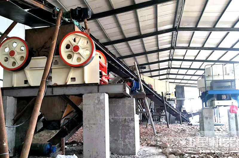 碎沙生產(chǎn)線現(xiàn)場 碎沙生產(chǎn)線現(xiàn)場