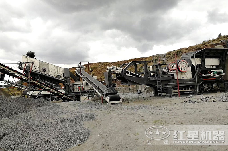 移動制沙打沙一體機作業(yè)現(xiàn)場 移動制沙打沙一體機作業(yè)現(xiàn)場