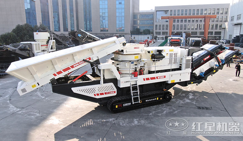 移動(dòng)圓錐破碎生產(chǎn)線 移動(dòng)圓錐破碎生產(chǎn)線