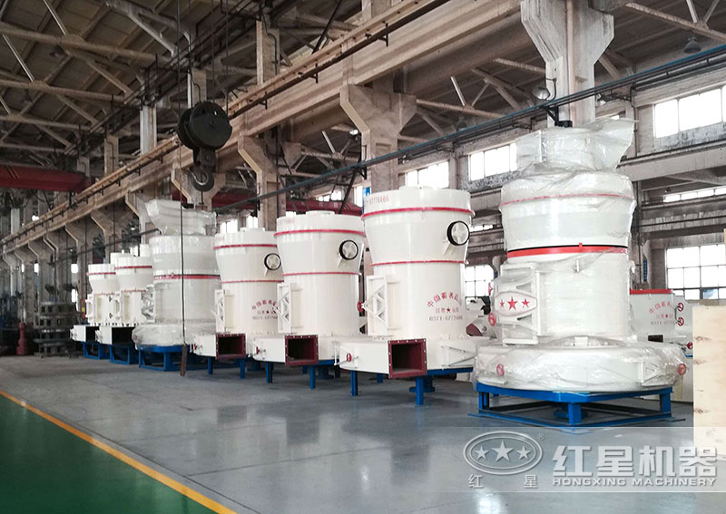 石灰石磨粉機(jī)車間實拍 石灰石磨粉機(jī)車間實拍