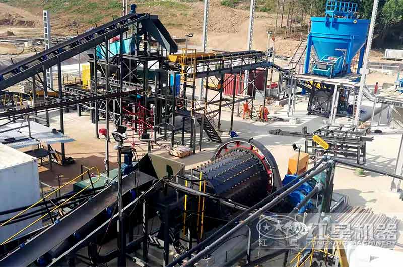 棒磨式制砂機現(xiàn)場 棒磨式制砂機現(xiàn)場